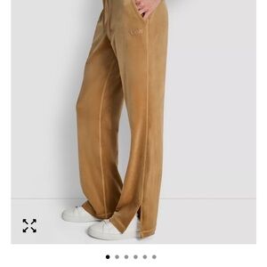 DKNY Sport womens Velour Pants M NWT